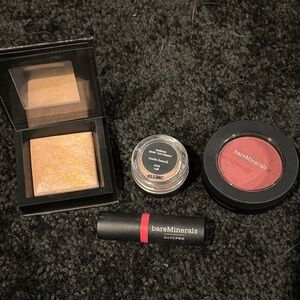 bareMinerals Makeup Collection with Red and Gold Hues